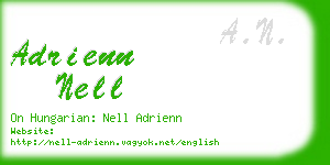 adrienn nell business card